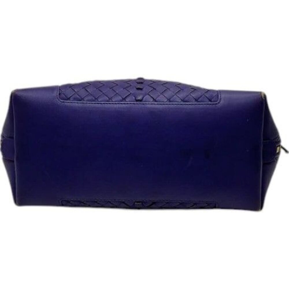 508311BN (L4) Bottega Veneta Hand Bag Purple Leather - Picture 4 of 9